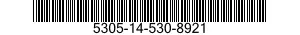 5305-14-530-8921 SCREW,CAP,SOCKET HEAD 5305145308921 145308921