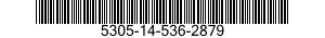 5305-14-536-2879 SCREW,CAP,SOCKET HEAD 5305145362879 145362879