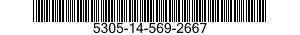 5305-14-569-2667 SCREW,CAP,SOCKET HEAD 5305145692667 145692667