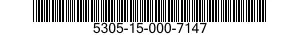 5305-15-000-7147 SCREW,MACHINE 5305150007147 150007147