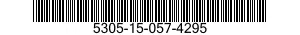 5305-15-057-4295 SCREW,MACHINE 5305150574295 150574295