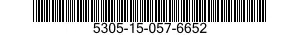 5305-15-057-6652 SCREW,MACHINE 5305150576652 150576652