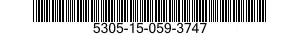 5305-15-059-3747 SCREW,CAP,SOCKET HEAD 5305150593747 150593747