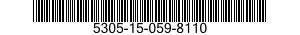 5305-15-059-8110 SETSCREW 5305150598110 150598110
