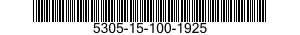 5305-15-100-1925 SETSCREW 5305151001925 151001925