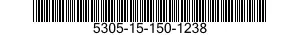 5305-15-150-1238 SCREW,CAP,SOCKET HEAD 5305151501238 151501238