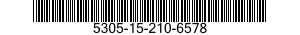 5305-15-210-6578 VITE AUTOF.T/SVA PI 5305152106578 152106578