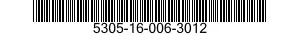 5305-16-006-3012 SCREW,CAP,HEXAGON HEAD 5305160063012 160063012