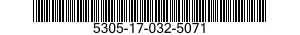 5305-17-032-5071 SCREW,CAP,SOCKET HEAD 5305170325071 170325071