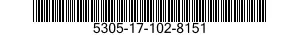 5305-17-102-8151 SCREW,TAPPING 5305171028151 171028151