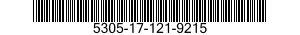 5305-17-121-9215 SCREW,MACHINE 5305171219215 171219215
