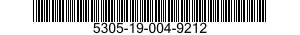 5305-19-004-9212 SCREW,CAP,HEXAGON HEAD 5305190049212 190049212