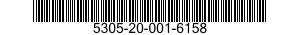 5305-20-001-6158 SCREW,CAP,SOCKET HEAD 5305200016158 200016158