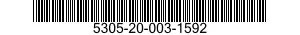 5305-20-003-1592 SCREW,CAP,HEXAGON HEAD 5305200031592 200031592