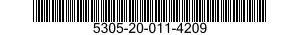 5305-20-011-4209 SCREW,CAP,SOCKET HE 5305200114209 200114209