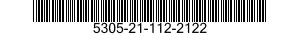 5305-21-112-2122 SCREW,CAP,SOCKET HEAD 5305211122122 211122122