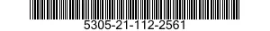 5305-21-112-2561 SCREW,CAP,SOCKET HEAD 5305211122561 211122561