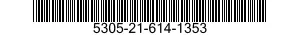 5305-21-614-1353 SCREW,CAP,HEXAGON HEAD 5305216141353 216141353