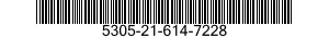 5305-21-614-7228 SCREW,CAP,SOCKET HE 5305216147228 216147228