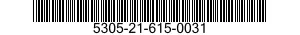 5305-21-615-0031 SCREW,CAP,HEXAGON HEAD 5305216150031 216150031