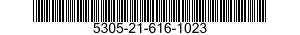 5305-21-616-1023 SCREW,MACHINE 5305216161023 216161023
