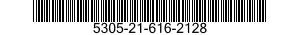 5305-21-616-2128 SCREW,CAP,SOCKET HEAD 5305216162128 216162128