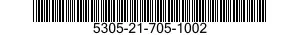 5305-21-705-1002 SCREW,MACHINE 5305217051002 217051002