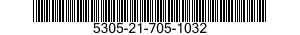 5305-21-705-1032 SCREW,MACHINE 5305217051032 217051032