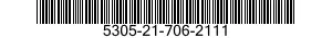 5305-21-706-2111 SCREW,MACHINE 5305217062111 217062111