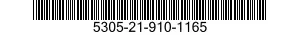 5305-21-910-1165 SCREW,TAPPING 5305219101165 219101165