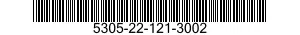 5305-22-121-3002 PLUG,MACHINE THREAD 5305221213002 221213002
