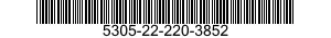 5305-22-220-3852 SCREW,MACHINE 5305222203852 222203852