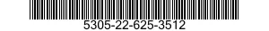 5305-22-625-3512 SCREW,MACHINE 5305226253512 226253512