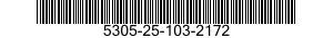 5305-25-103-2172 SCREW,MACHINE 5305251032172 251032172