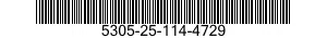 5305-25-114-4729 SCREW,MACHINE 5305251144729 251144729