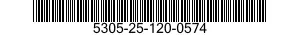 5305-25-120-0574 SCREW,CAP,SOCKET HEAD 5305251200574 251200574