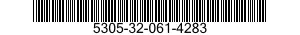 5305-32-061-4283 SCREW,CAP,SOCKET HEAD 5305320614283 320614283