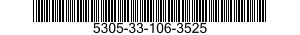 5305-33-106-3525 SCREW,CAP,SOCKET HEAD 5305331063525 331063525