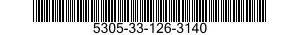 5305-33-126-3140 SCREW,CAP,HEXAGON HEAD 5305331263140 331263140