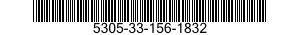 5305-33-156-1832 SCREW,CAP,HEXAGON HEAD 5305331561832 331561832