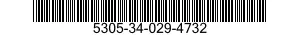 5305-34-029-4732 SCREW,MACHINE 5305340294732 340294732
