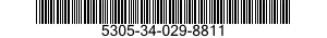 5305-34-029-8811 SCREW,CAP,HEXAGON HEAD 5305340298811 340298811