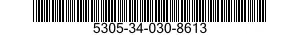 5305-34-030-8613 SCREW,CAP,HEXAGON HEAD 5305340308613 340308613