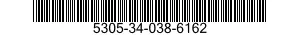 5305-34-038-6162 SCREW,CAP,HEXAGON HEAD 5305340386162 340386162