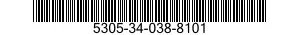 5305-34-038-8101 SCREW,MACHINE 5305340388101 340388101
