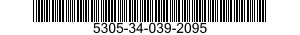 5305-34-039-2095 SCREW,CAP,HEXAGON HEAD 5305340392095 340392095