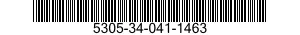 5305-34-041-1463 SCREW,CAP,SOCKET HEAD 5305340411463 340411463