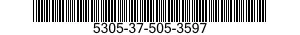 5305-37-505-3597 SCREW,EXTERNALLY RELIEVED BODY 5305375053597 375053597