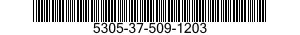 5305-37-509-1203 SCREW,MACHINE 5305375091203 375091203
