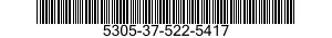5305-37-522-5417 SCREW,CAP,SOCKET HEAD 5305375225417 375225417